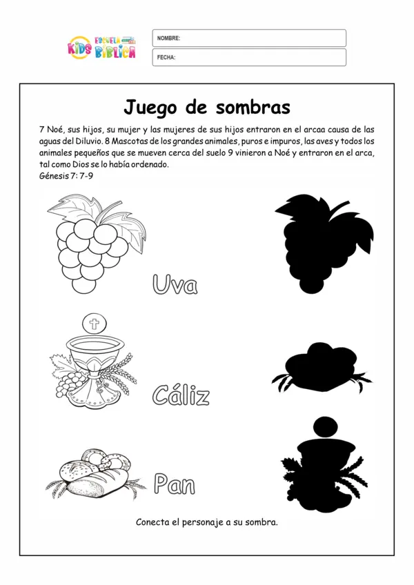 05 - JUEGO DE SOMBRAS - ESCUELA BÍBLICA KIDS