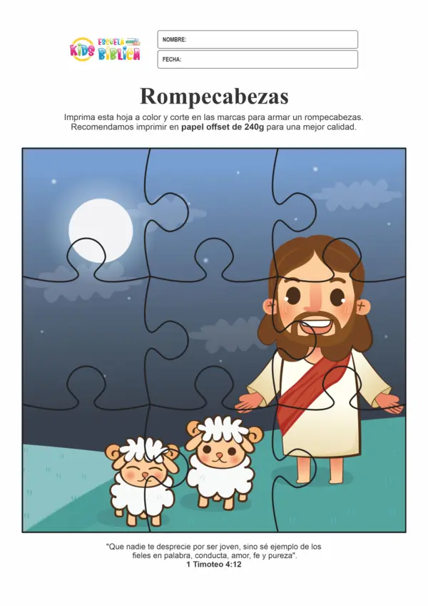 05 - ROMPECABEZAS - ESCUELA BÍBLICA KIDS