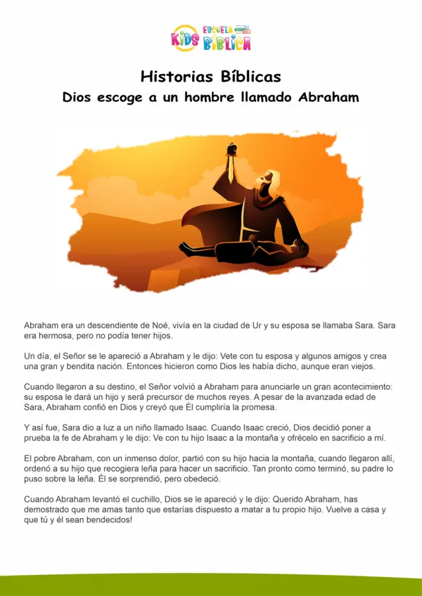 12 - HISTORIAS BÍBLICAS - ESCUELA BÍBLICA KIDS