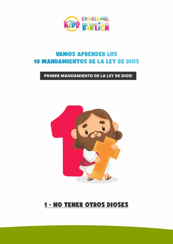 LOS 10 MANDAMIENTOS EVANGÉLICOS - ESCUELA BÍBLICA KIDS2